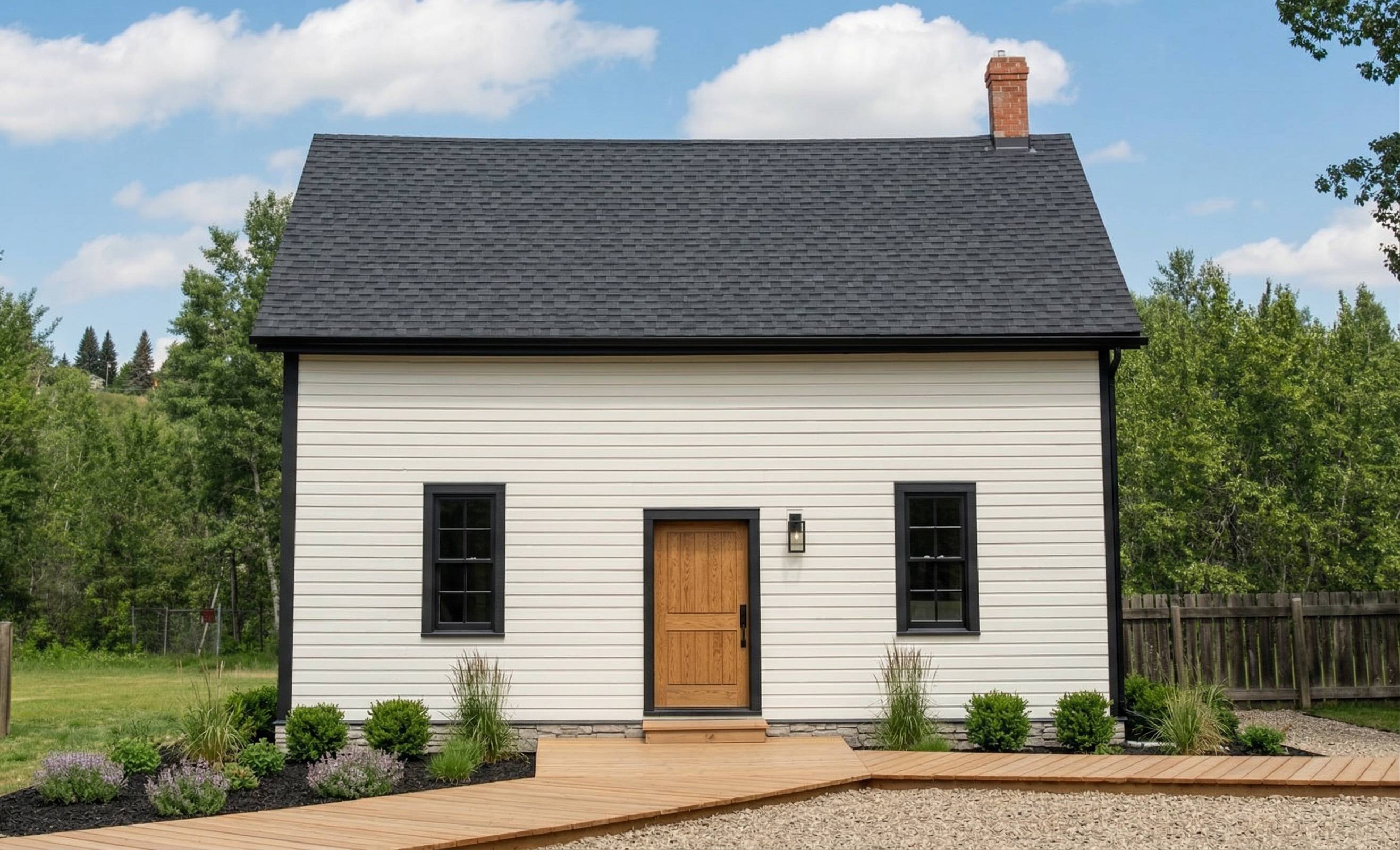 Exterior Facade after redesign